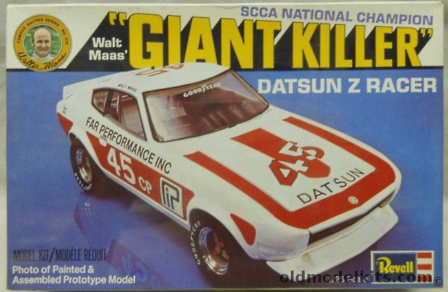 Revell 1/25 Walt Maas Giant Killer Datsun X SCCA National Champion Racer, H1434 plastic model kit